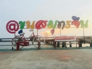 อักษรพลาสวูดทำสี